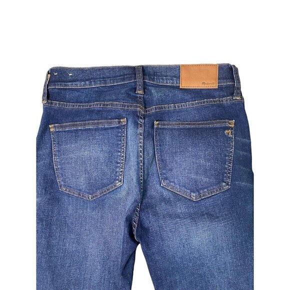 Madewell 9" High Riser Skinny Skinny Size 27 Jeans Medium Wash - Picture 5 of 8